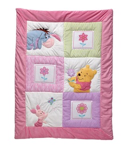COOL KIDS ROOMS Disney - Winnie the Pooh Sweet as Hunny 3pc Crib Baby Nursery Bedding