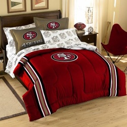 COOL KIDS ROOMS NFL SAN FRANCISCO 49ERS 7PC FULL BED IN A BAG