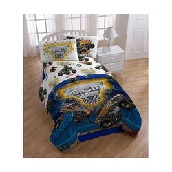 COOL KIDS ROOMS Monster Truck Monster Jam Full Comforter Set Bedding Collection