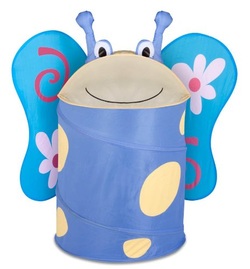 COOL KIDS ROOMS Honey-Can-Do Kid's Pop-Up Hamper Butterfly