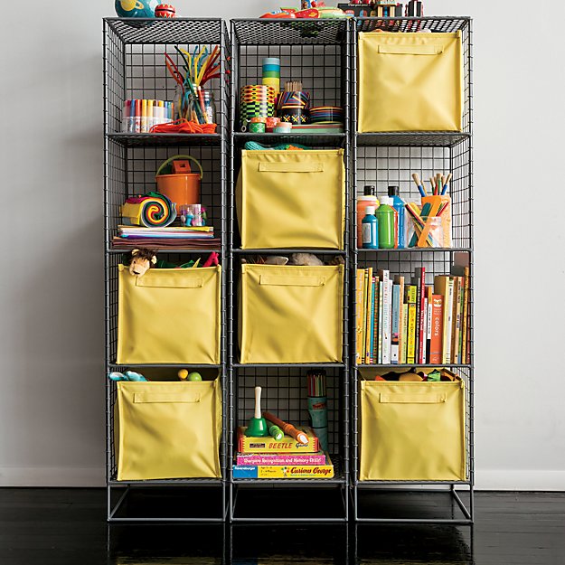 On the Grid 4-Cube Bookcase (Grey)